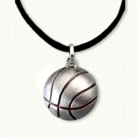 Basketball pendant